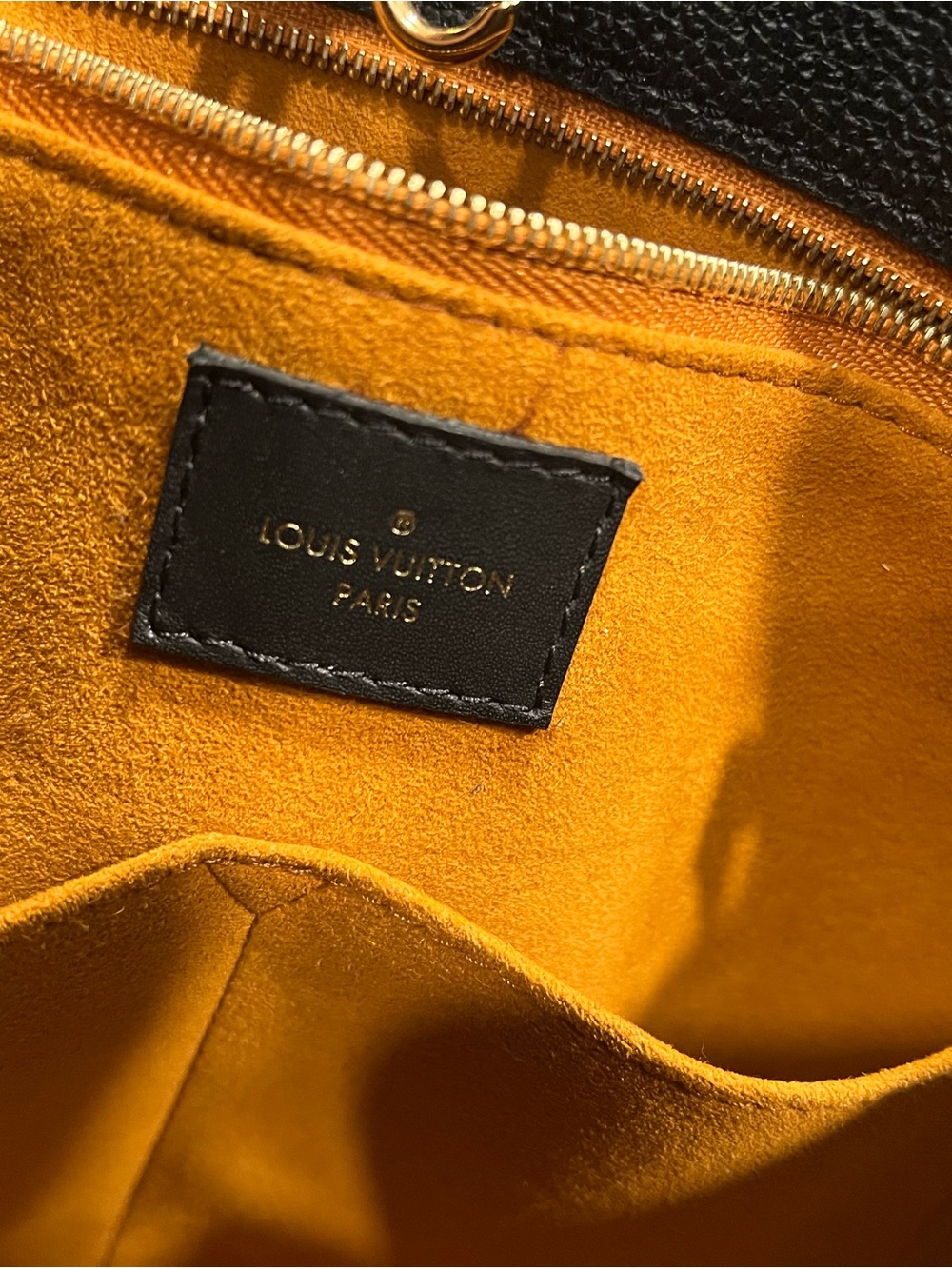 Louis Vuitton Black Embossed Monogram Leather Tote - Picture 4 of 4